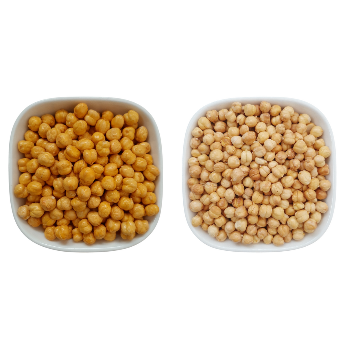 Roasted Chickpeas Halves – Natural Organic Premium-quality + Free sample! – 500 g