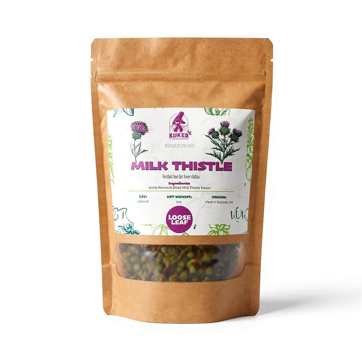 KUKER® Milk Thistle Tea 50g | Sylimarin Liver Tea