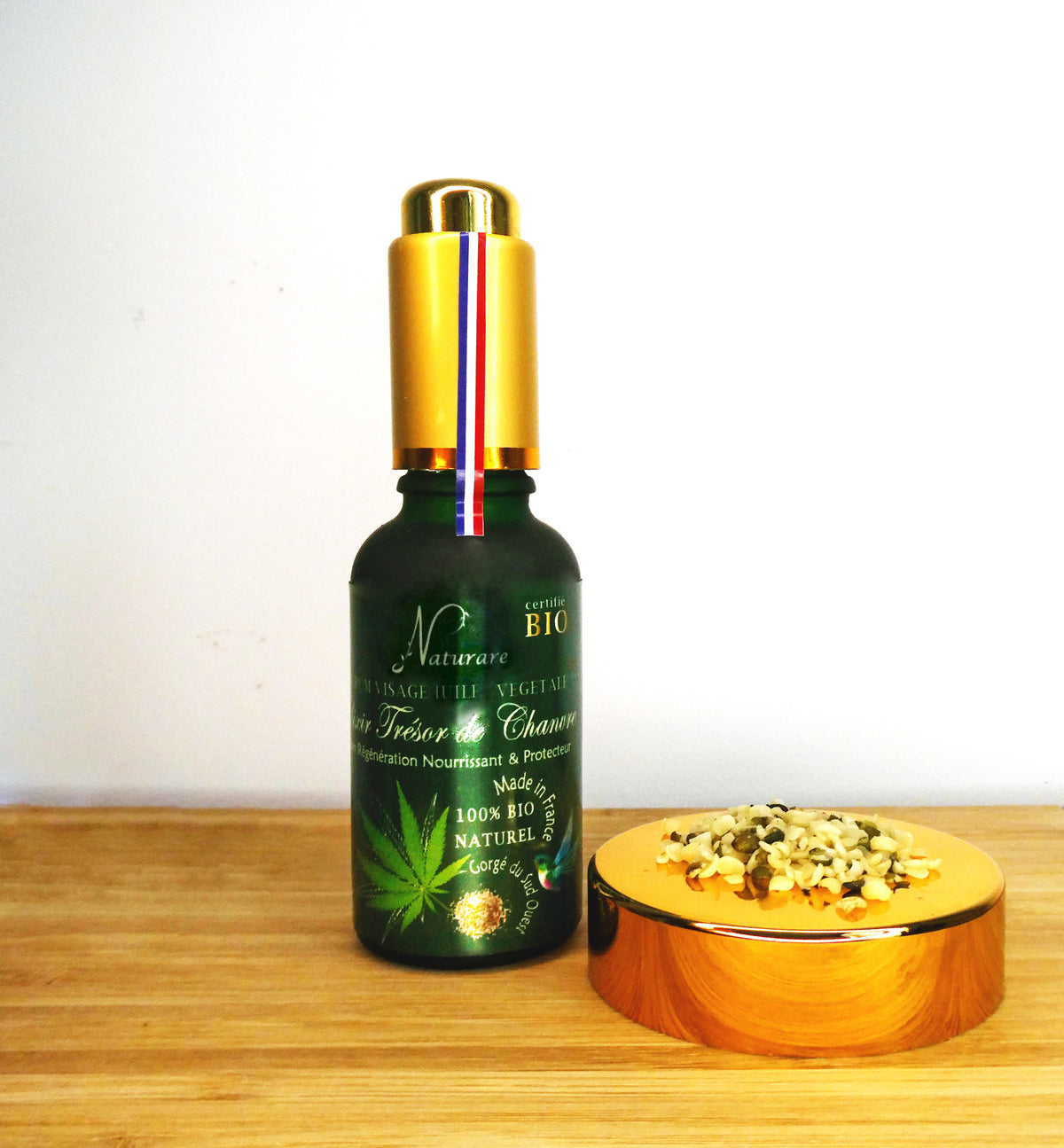 PRO - ORGANIC HEMP TREASURE ELIXIR - Vegetable Oil Serum, Food Supplements
